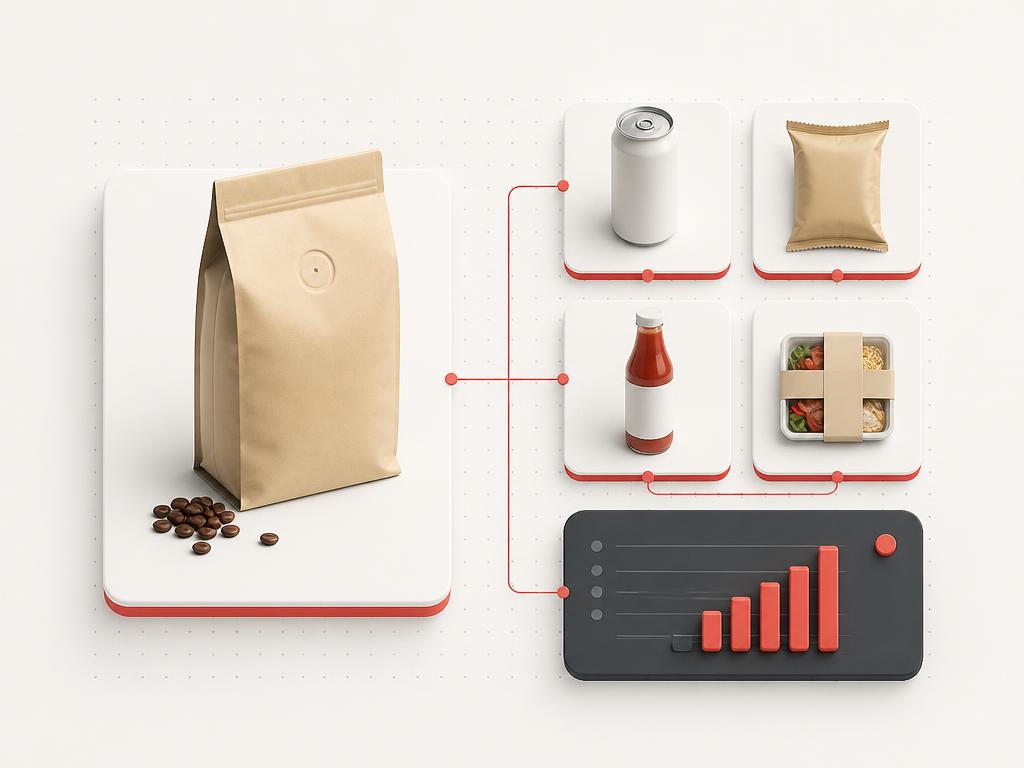 Hero product card with a product velocity signal and a clean new launch and bundle grid