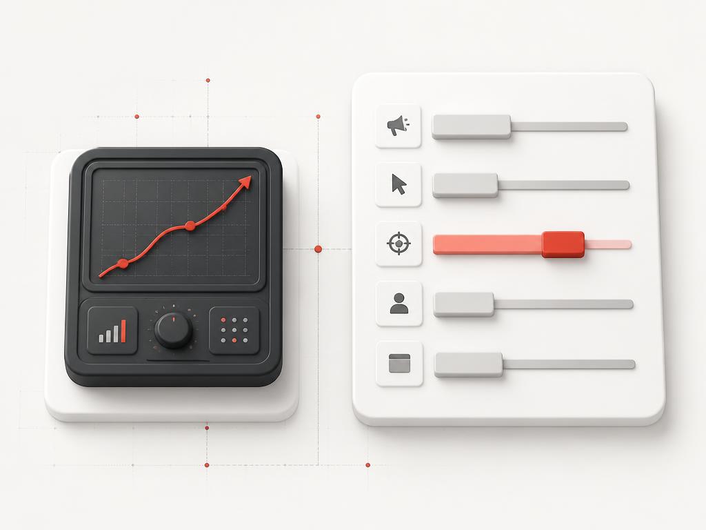 Performance module and budget allocation controls with a rising growth path