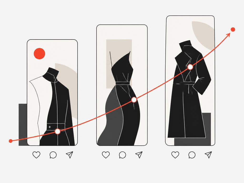 Creator content frames with engagement signals and a rising conversation momentum line