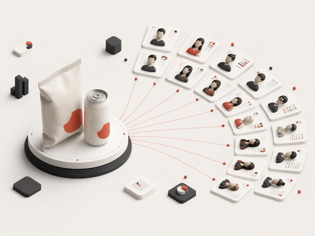 Editorial food and beverage product campaign expanding into qualified audience discovery tiles