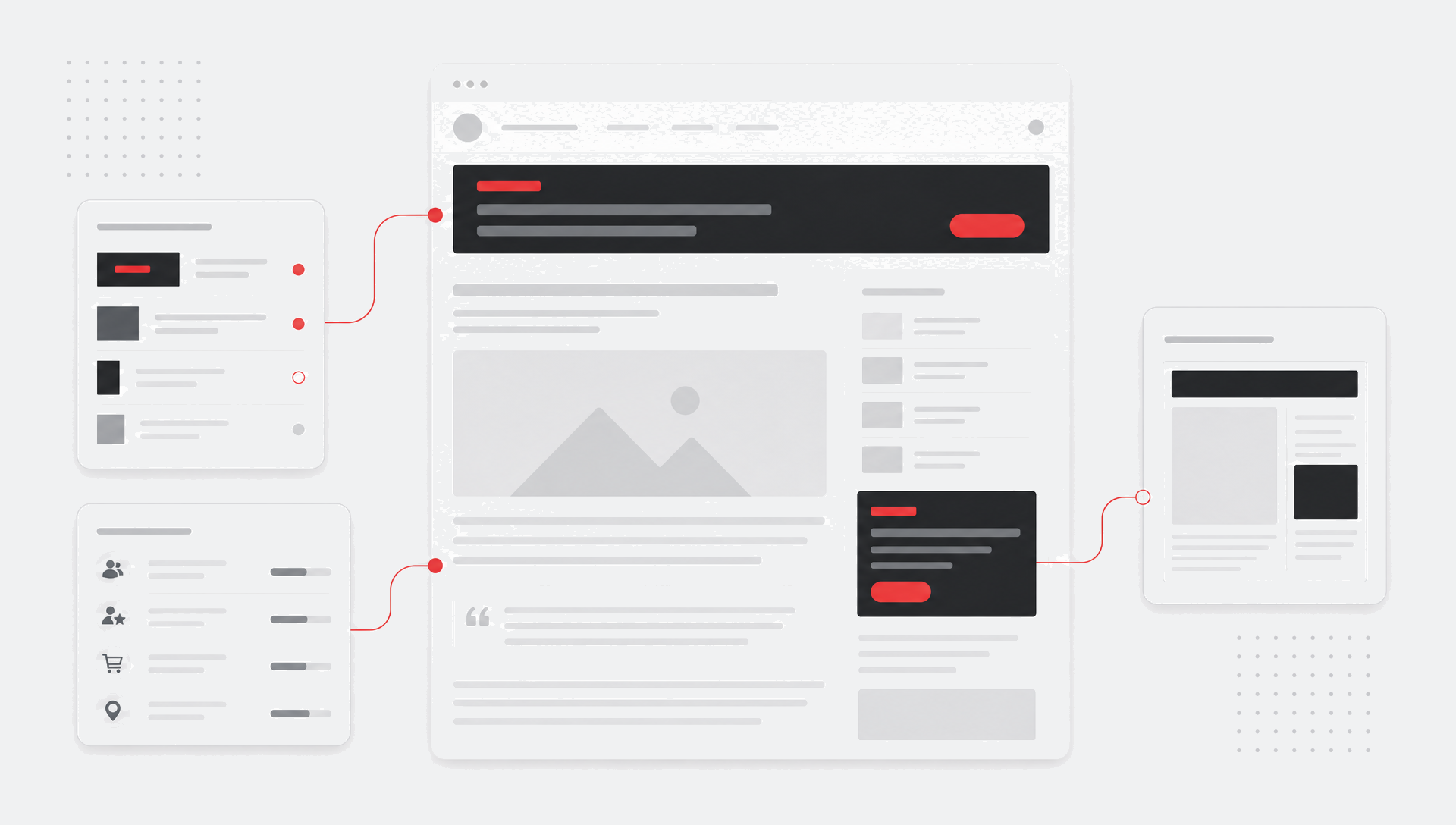 Premium digital publisher page with integrated display ad placements and supporting inventory and audience modules